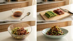 火を使わず5分、市販の焼豚で作るピリ辛きゅうり和え—あと一品と晩酌に