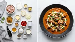 ヨーグルトで一晩漬けてしっとり濃厚に。おうちで作る本格バターチキンカレー