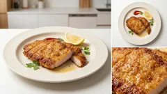 生姜焼き用の豚ロースで時短ミラノ風カツレツ：少ない油でカリッと仕上げるコツ