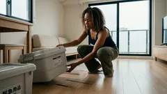 防災グッズの収納ボックスで床が傷つく原因とすぐできる対策