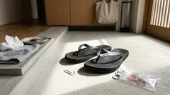 ビーチサンダルの鼻緒が痛いを100均ヘアゴムで解決する簡単DIY