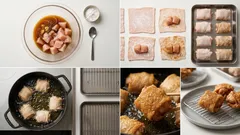 鶏むね肉がごちそうに変わる。鶏皮で包む「皮包みから揚げ」の作り方