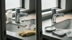 蛇口の白い水垢が落ちないときはクエン酸×片栗粉ジェルが効く、レンジ1分の作り方