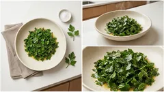 余ったパセリが主役に。フライパン数分で作るバターガーリック炒め