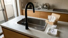 無印良品の水回りの汚れ用掃除シートを本音レビュー 水垢がラクに落ちる?