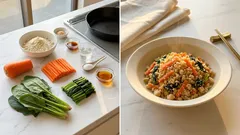 あと一品に助かる、ほうれん草とにんじんの卯の花（おから）—しっとり仕上げのコツ